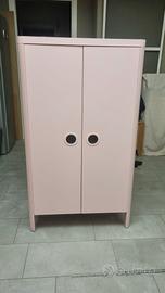 Armadio IKEA BUSUNGE Mobiletto Rosa per Cameretta
