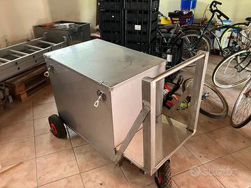 CARRELLO IN ACCIAIO