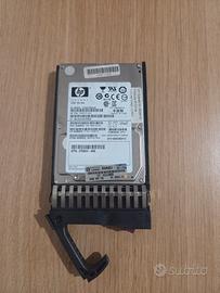 HP disco rigido server 72GB SAS 10K con caddy