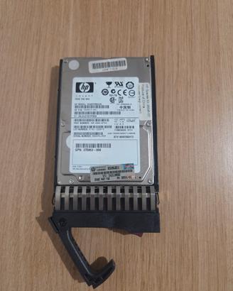HP disco rigido server 72GB SAS 10K con caddy