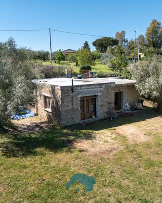 Poli: villino unico livello con terreno