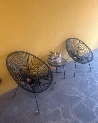 Set da esterno come nuovo