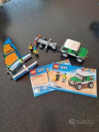 Lego City 60149 Pick Up 4x4 carrello e catamarano