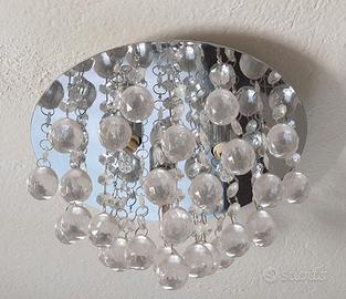 Lampada da soffitto 50 cm con pendenti a sfera