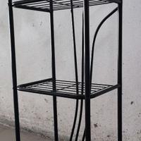 Mobiletto in Metallo con 3 Ripiani