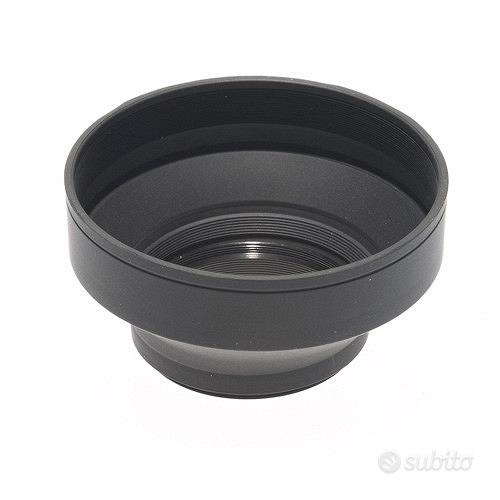 Paraluce Metallico 58mm Universale + Copriobiettivo - Per Fotocamera, Teleobiettivo E Camcorder - Foto 13