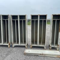 Armadietti sporco pulito (3 doppi + 1 singolo)