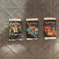Pokemon art set bustine 1 edizione set base