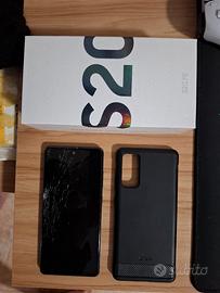 📱 Samsung Galaxy S20 FE Funzionante vetro crepato