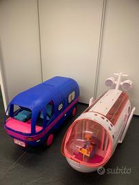 Camper e aereo di LOL Suprise