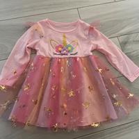 Vestito unicorni bambina