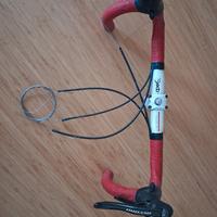 Manubrio da corsa completo acciaio