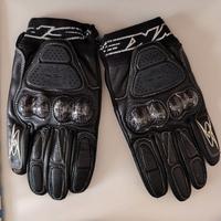 Guanti in pelle da moto spyke taglia M