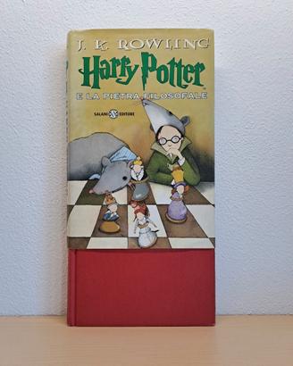 Harry Potter pietra filosofale TELA ROSSA 2001