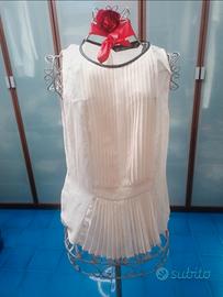 camicia plissè smanicata Zara 