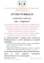 Bando gestione locali commerciali