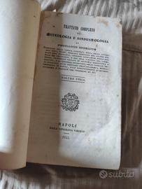 Libro Antico Medicina 1851 - Nunziante Ippolito