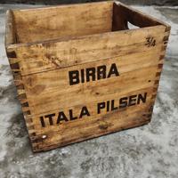 Cassetta in legno x birra 