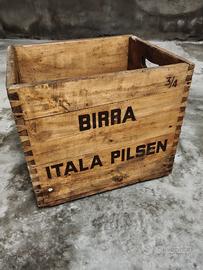 Cassetta in legno x birra 