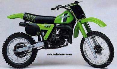 kawasaki kx 125  anno 1981