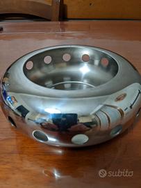 Scaldavivande di acciaio vintage 90'