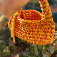 Borsa uncinetto fettuccia