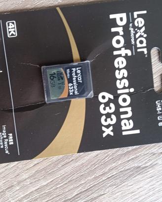 Lexar SDHC 16GB 633x Professional Class 10 UHS-I