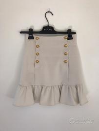 Pinko gonna colore bianco panna