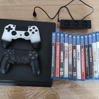 Console PS4 Slim 1TB con 14 giochi e 2 controller