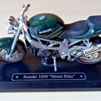 MODELLINO MOTO SUZUKI 1000 STREET BIKE 1/18