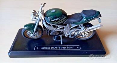 MODELLINO MOTO SUZUKI 1000 STREET BIKE 1/18