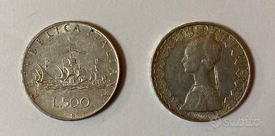 Moneta  500 lire le caravelle