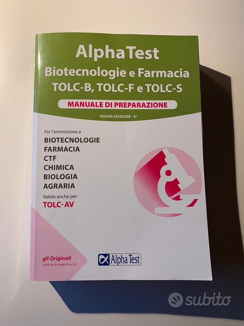 Alpha Test Tolc-B Tolc-F Tolc-S - Libri e Riviste In vendita a Cagliari
