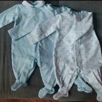 3 Tutine + 3 Body per Neonato taglia 1-3 mesi