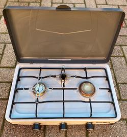 Fornello a gas Brunner 3 fuochi