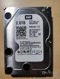 Western Digital Red 2tb 5400rpm sata 3.5" WD20EFRX