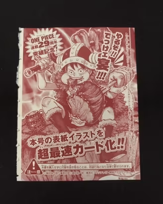 One piece Monkey D. Luffy P-159