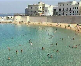 Dicembre sotto casa spiaggia Gallipoli