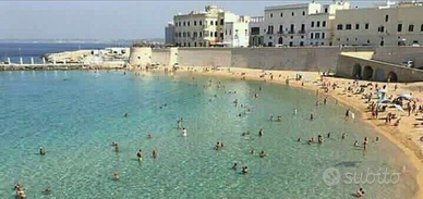 Dicembre sotto casa spiaggia Gallipoli