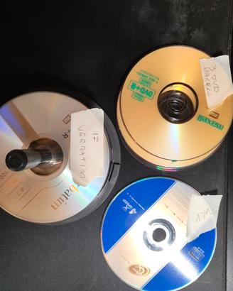 DVD -r supporti vari vuoti