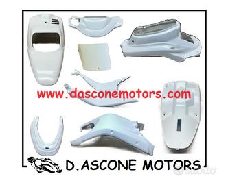 kit carene Booster Bianco grezzo 8 pezzi 1988 2003