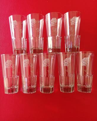 Bicchieri tumbler Cynar anni 60