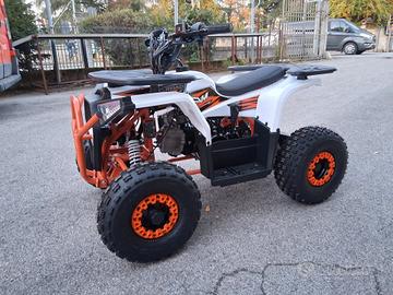 QUAD 125 R6 ARANCIONE CON PORTAPACCHI