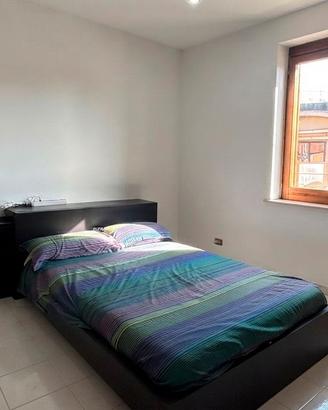 Letto MALM Ikea + testiera e comodini
