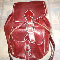 Borsa in cuoio a zaino