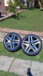Coppia Cerchi Ruote Mercedes Audi Bmw VW 20