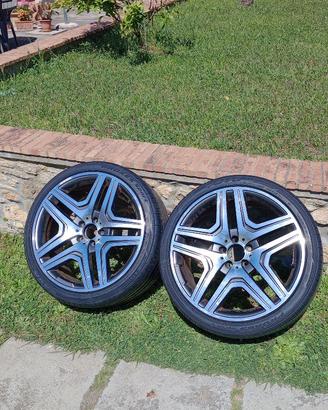 Coppia Cerchi Ruote Mercedes Audi Bmw VW 20