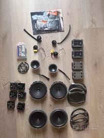 impianto Audio Auto HERTZ Completo