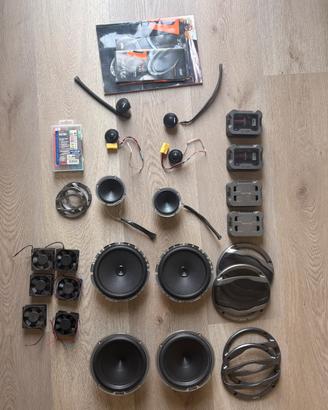 impianto Audio Auto HERTZ Completo