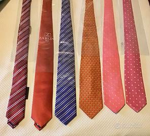 Cravatte di marca in seta NUOVE a scelta 6€ l'una